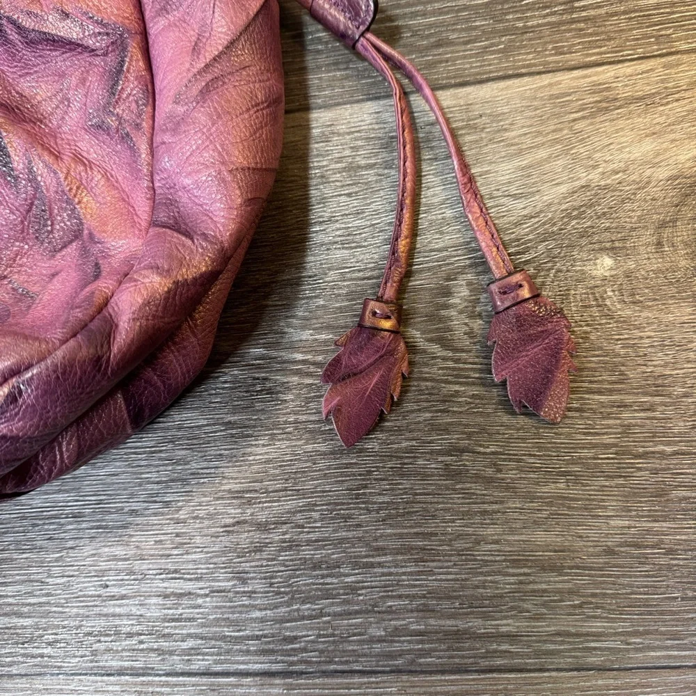 Gianni Bini Purple Leather Women's Bag